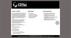 Desktop Screenshot of cdtec.ufpel.edu.br