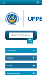 Mobile Screenshot of guaiaca.ufpel.edu.br