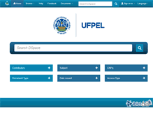 Tablet Screenshot of guaiaca.ufpel.edu.br